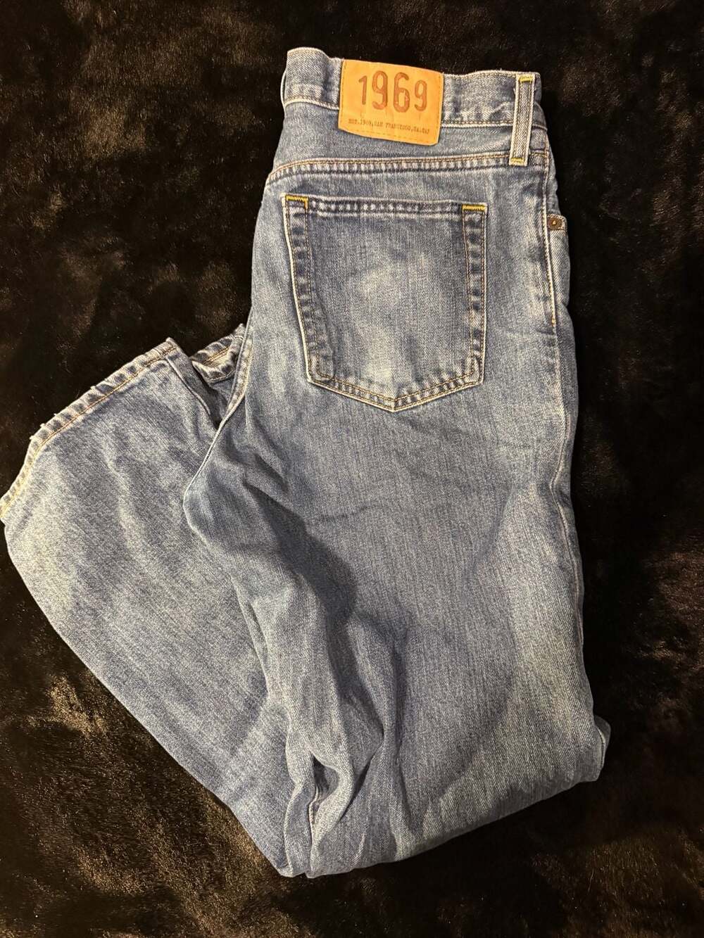 Gap 1969 Easy Fit Jeans Size 33/30 Blue Denim